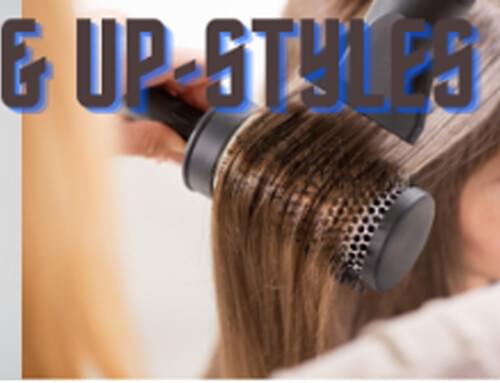 Blow drying & up styles