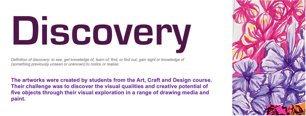 Discovery Student Artwork Exhibition November 2024